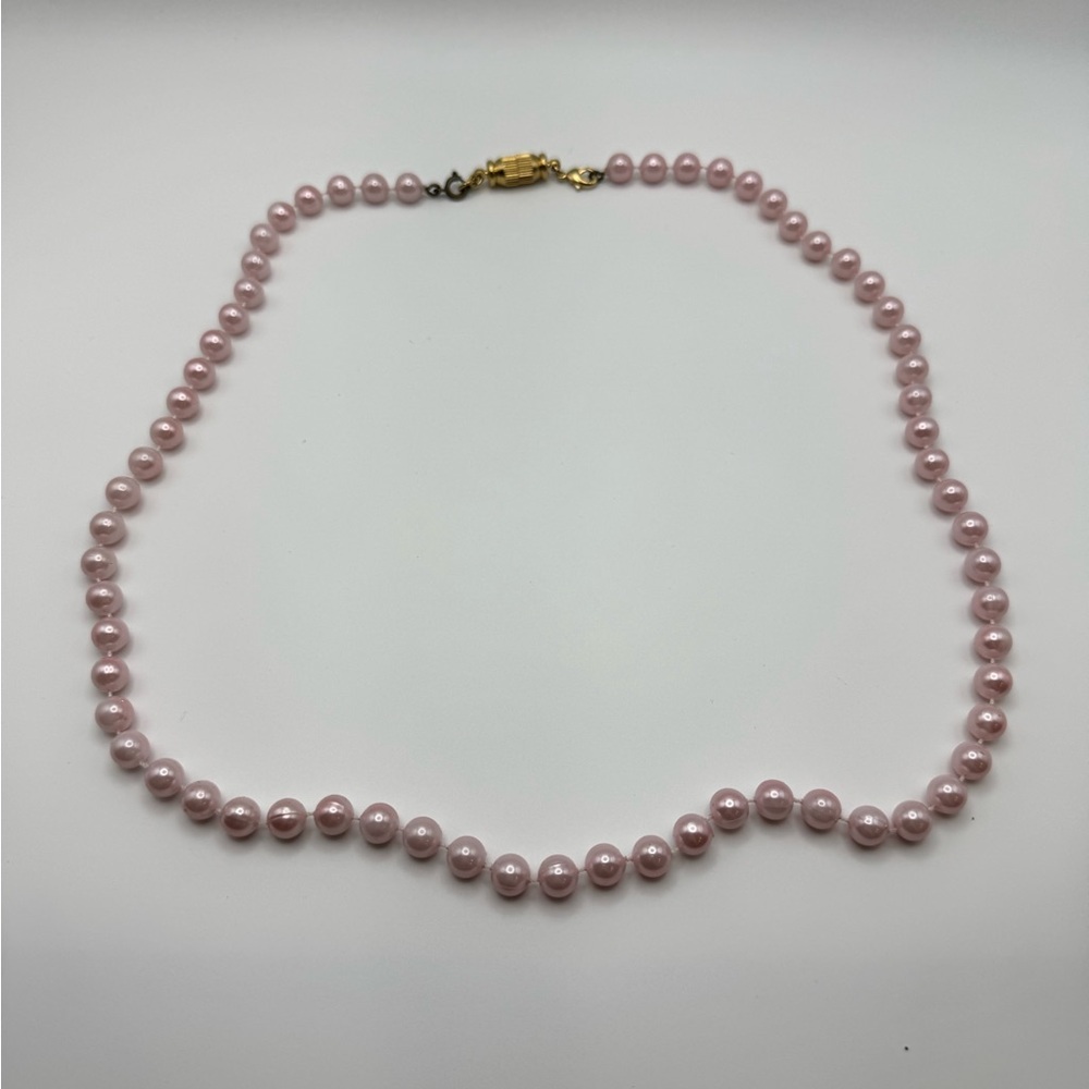 Pink Honora Pearl Necklace - Picture 2 of 4
